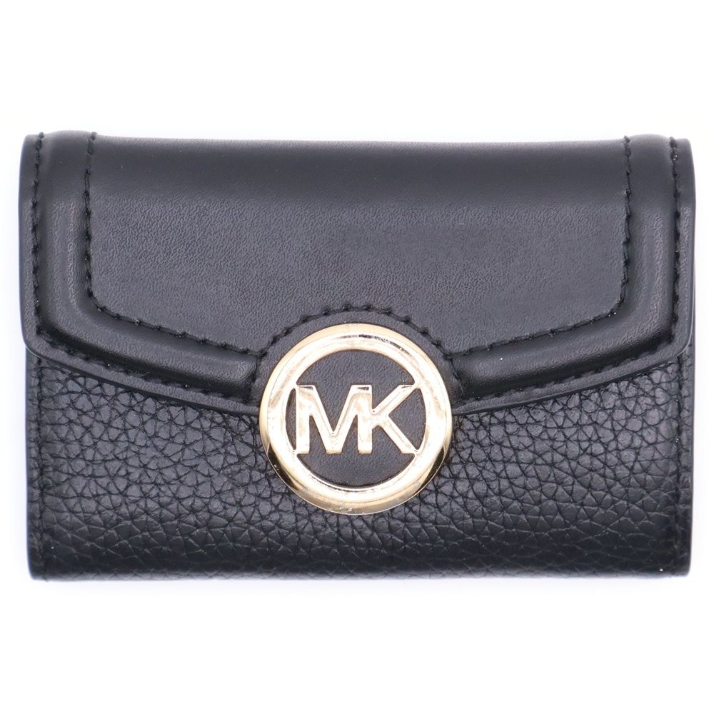 MICHAEL KORS (マイケルコース) ロゴプレート レザー キーケース