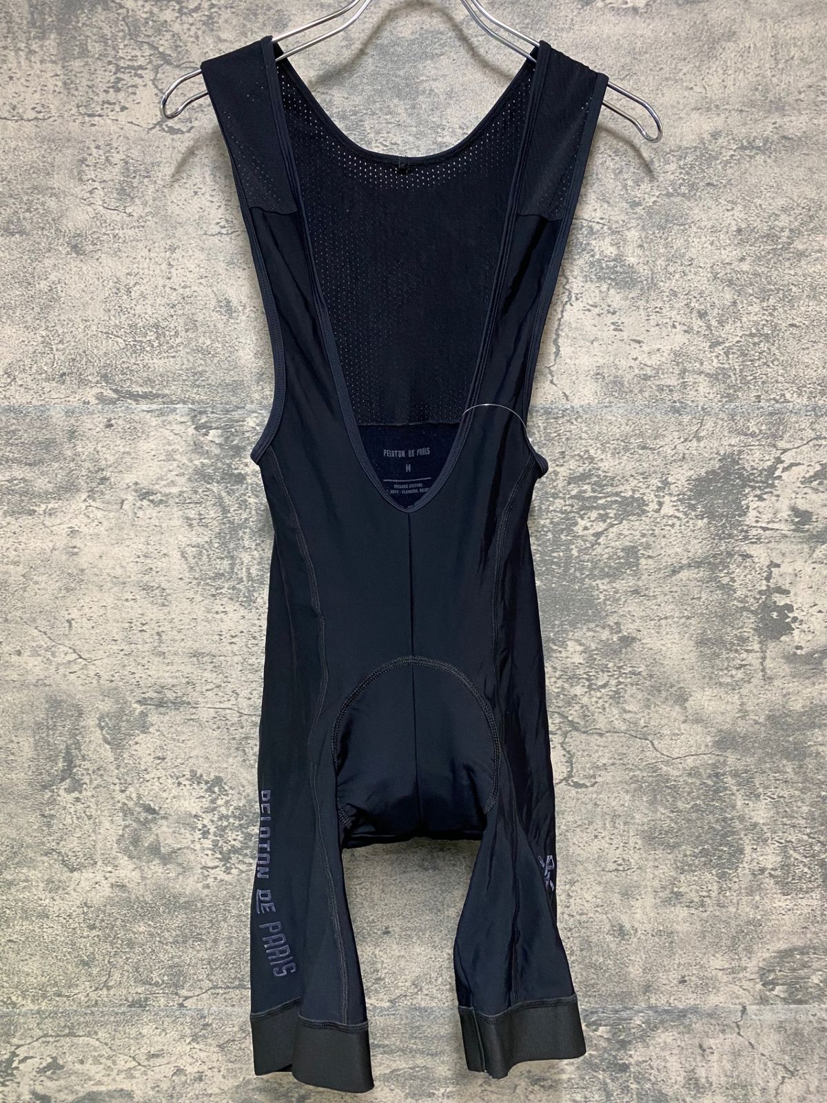 JL117 プロトンドパリ Peloton de Paris ビブショーツ 黒 裏起毛 M