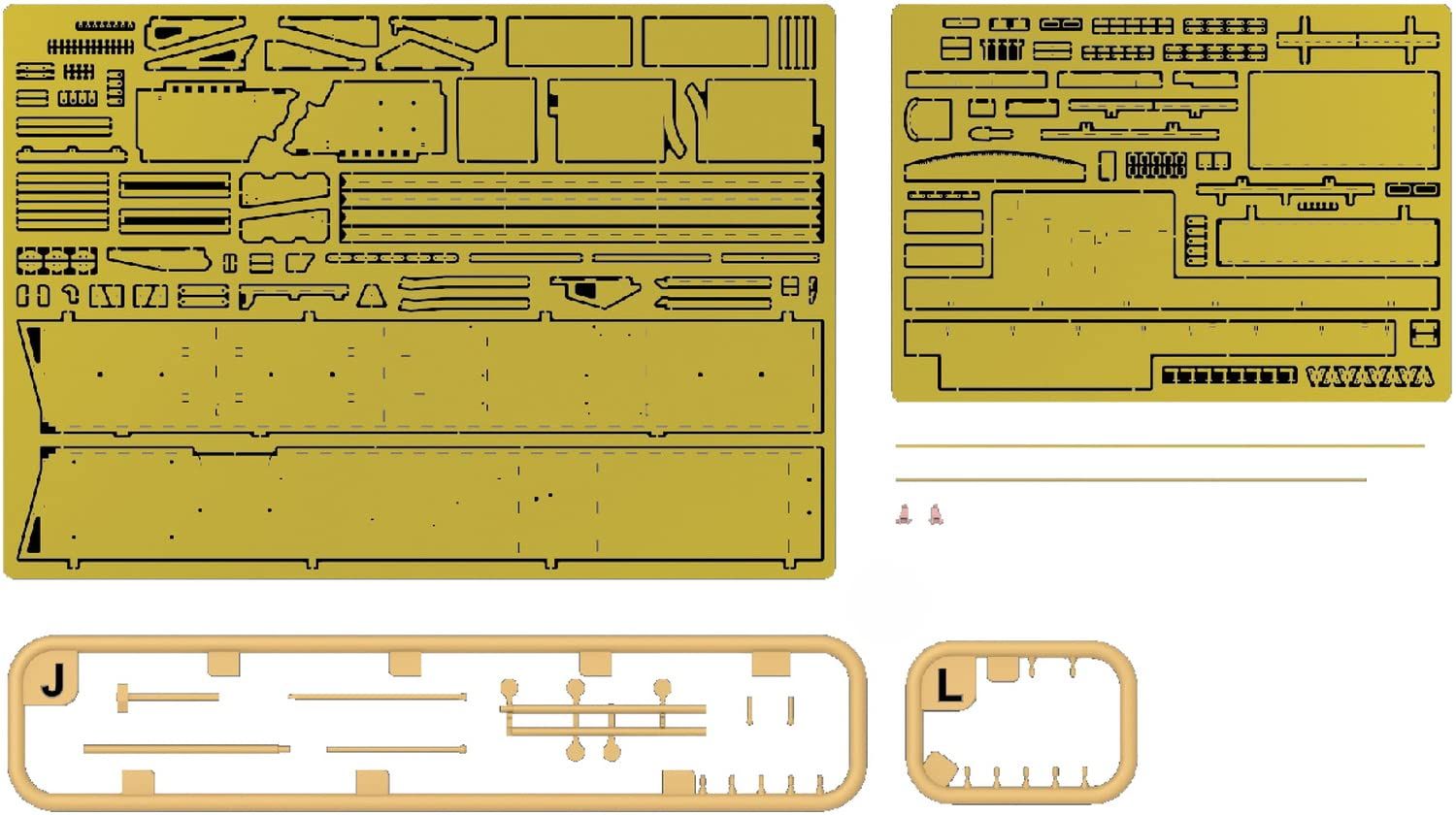 ライフィールドモデル 1/35 T-55A用 フェンダー グレードアップパーツセット (RFM5098用) プラモデル用パーツ RFM2056 