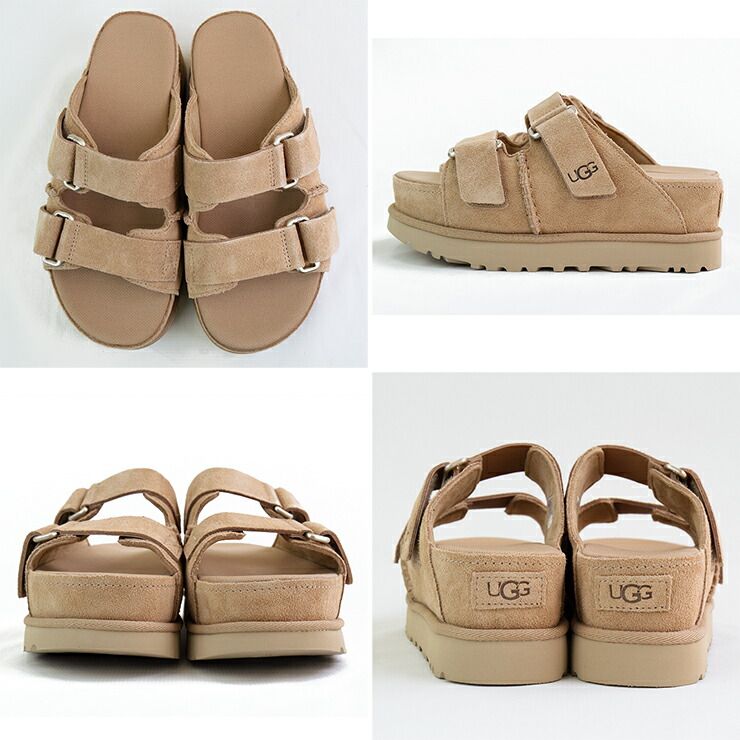 アグ UGG スライドサンダル Goldenstar Hi Slide 1155458 ゴールデン 