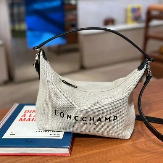 ロンシャン LONGCHAMP ロゾ キャンバス  ショルダーバッグ