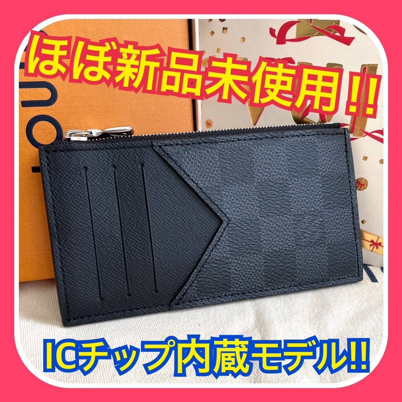 ルイ・ヴィトン☆名刺入れ☆モノグラム／ダミエライン☆ほぼ未使用 