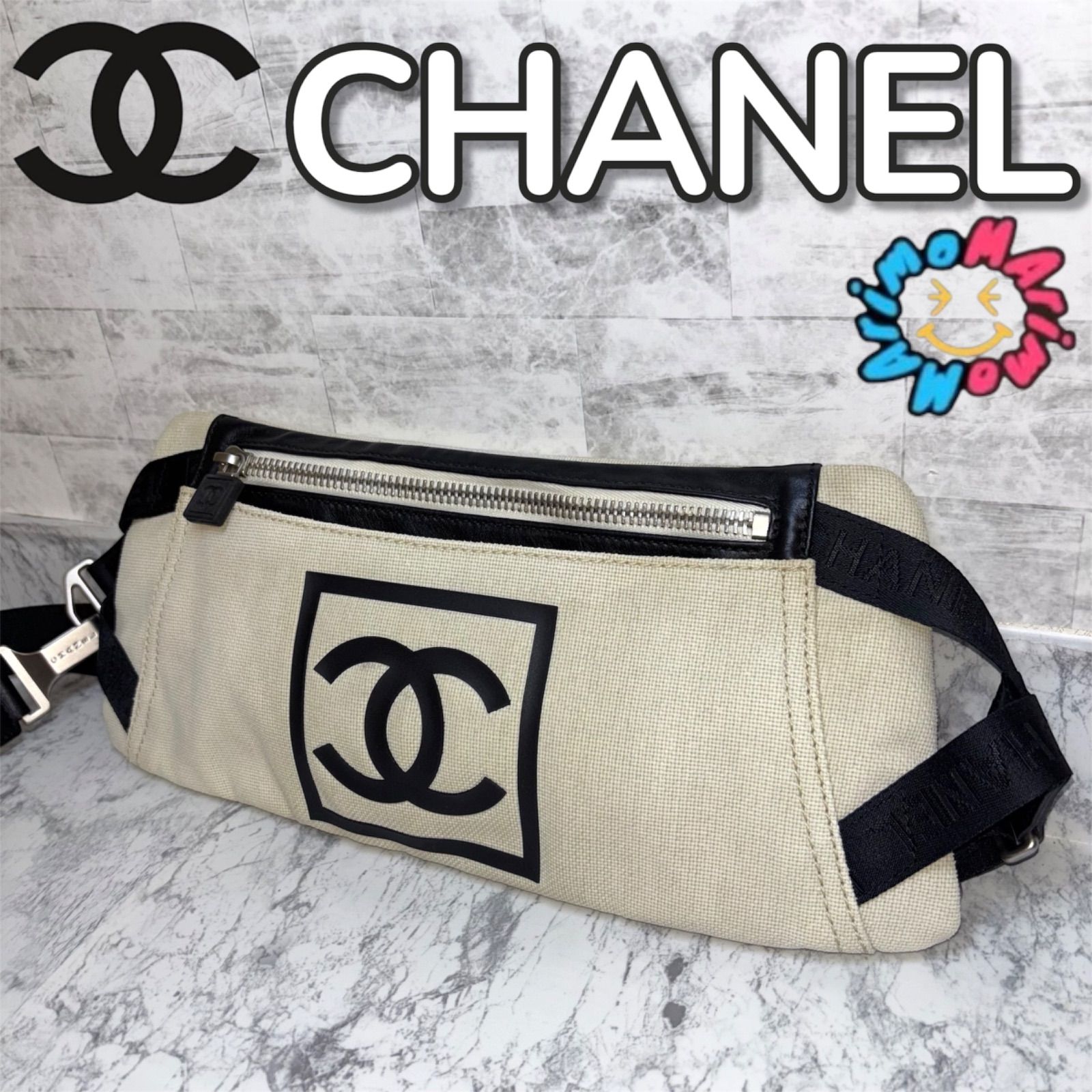 CHANELボディバック CHANEL シャネル スポーツライン ボディバッグ ナイロン