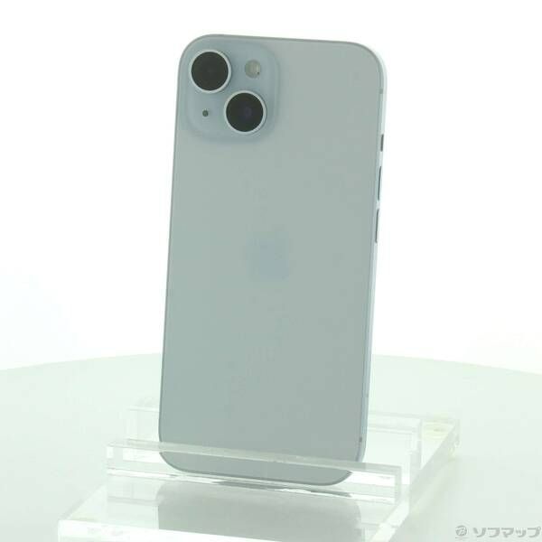 〔中古品〕iPhone15 128GB ブルー MTML3J／A SIMフリー【258】