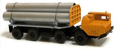 PS72080 PST 1 72 露 MAZ-7910超大型トラック パイプライン運搬型