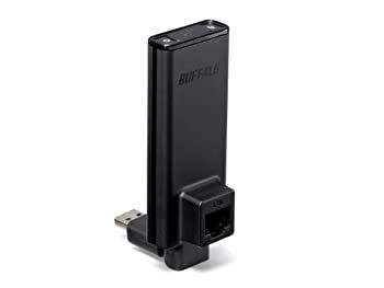 【中古】「非常に良い」BUFFALO テレビ・レコーダー用 ワイヤレスユニット 300Mbps WLI-UTX-AG300