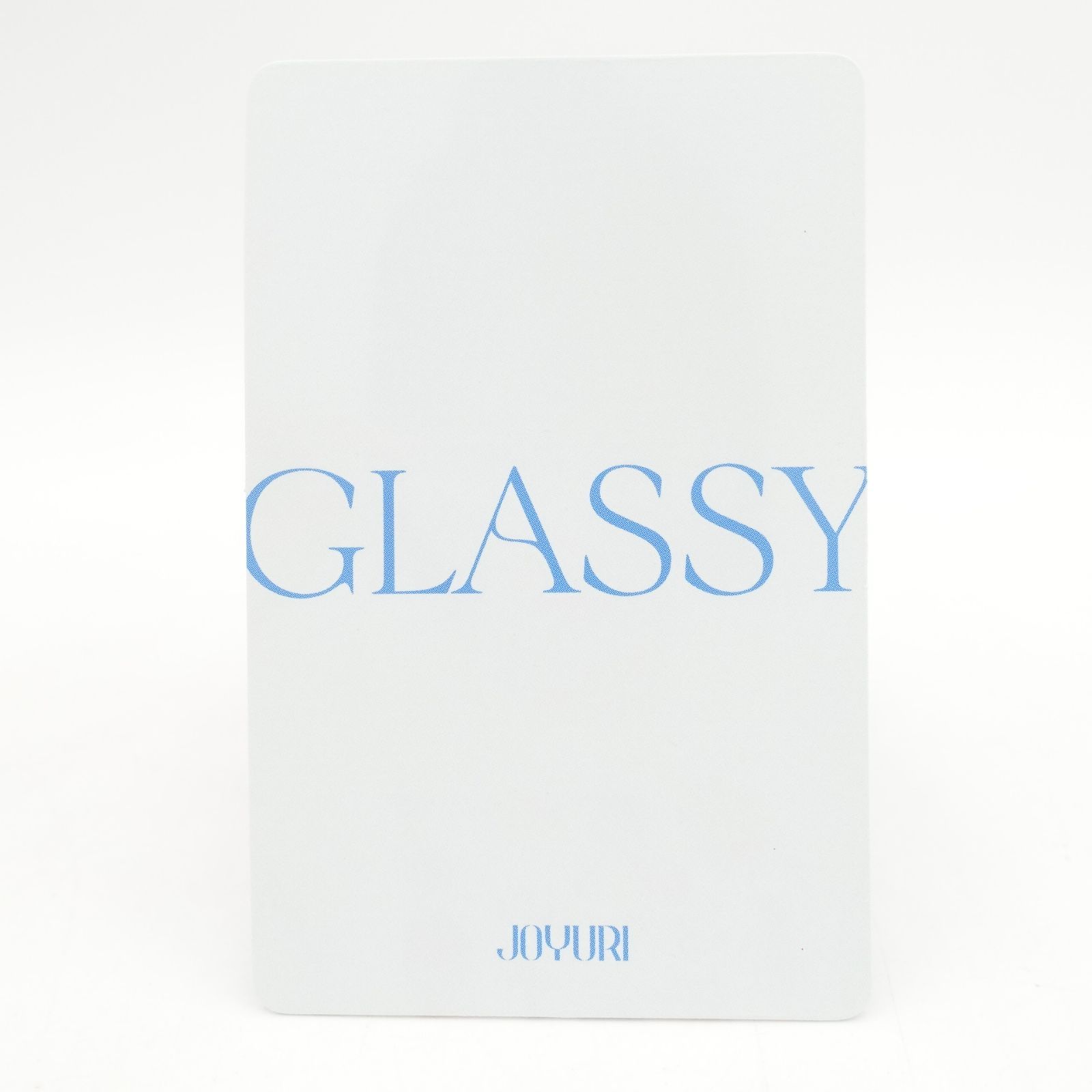 チョユリ joyuri glassy トレカ チョユリ GLASSY アルバム トレカの通販 by りぃ's shop｜ラクマ