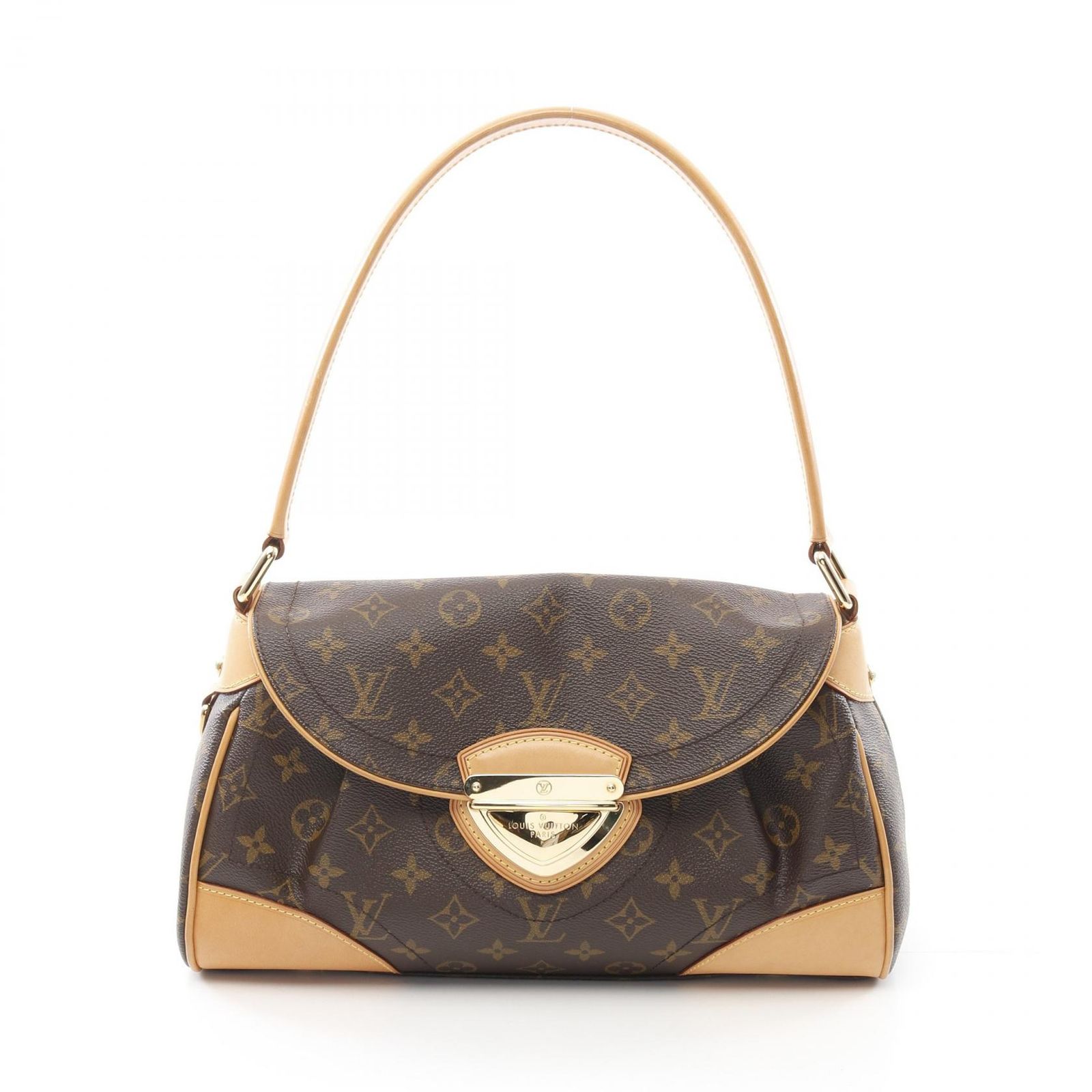 ルイ ヴィトン LOUIS VUITTON ショルダーバッグ ビバリーMM M40121 PVCコーティングキャンバス レザー ビバリーMM レディース Used A