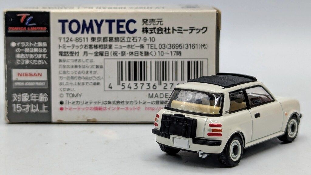 トミーテック TOMICA LIMITED VINTAGE NEO 日産Be-1 キャンバス