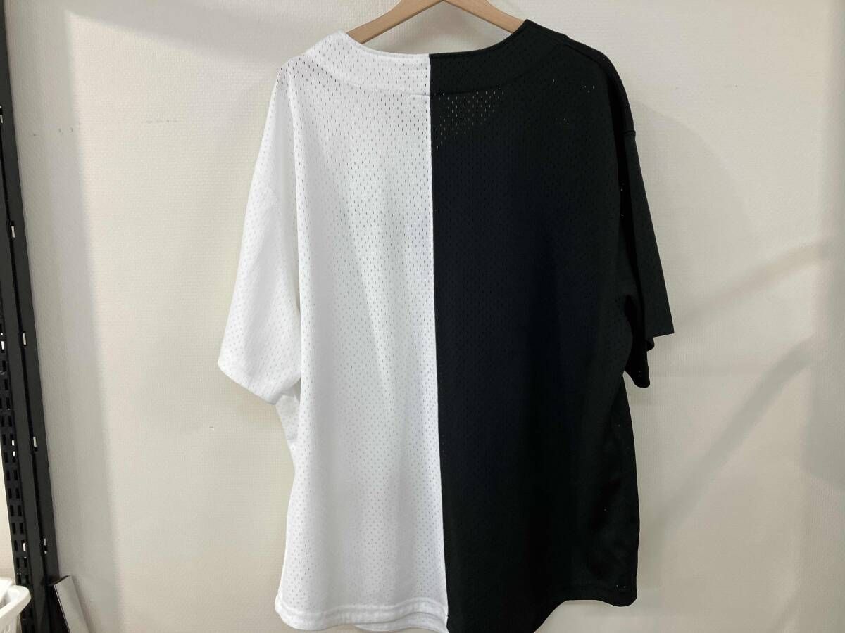 mitchell ness ミッチェル＆ネス 半袖シャツ ユニフォームシャツ XXL JZ SPRING 2018 Chicago BLACK White ポリエステル