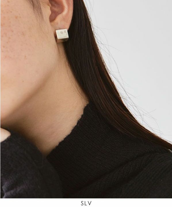 TODAYFUL トゥデイフル Square Petit Pierce (Silver925) スクエア 