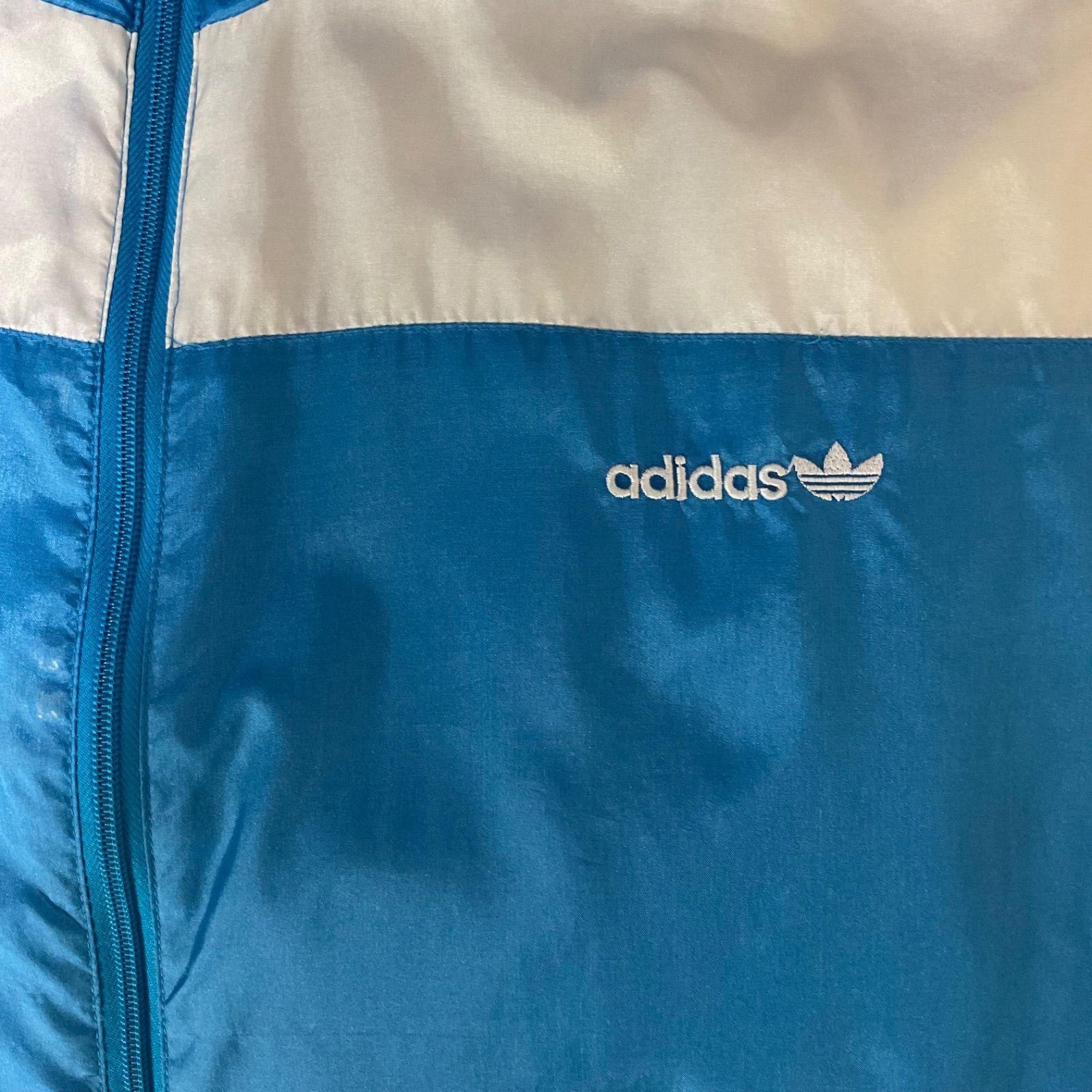 adidas アディダス ナイロンジャケット 万国旗タグ 90s メンズL