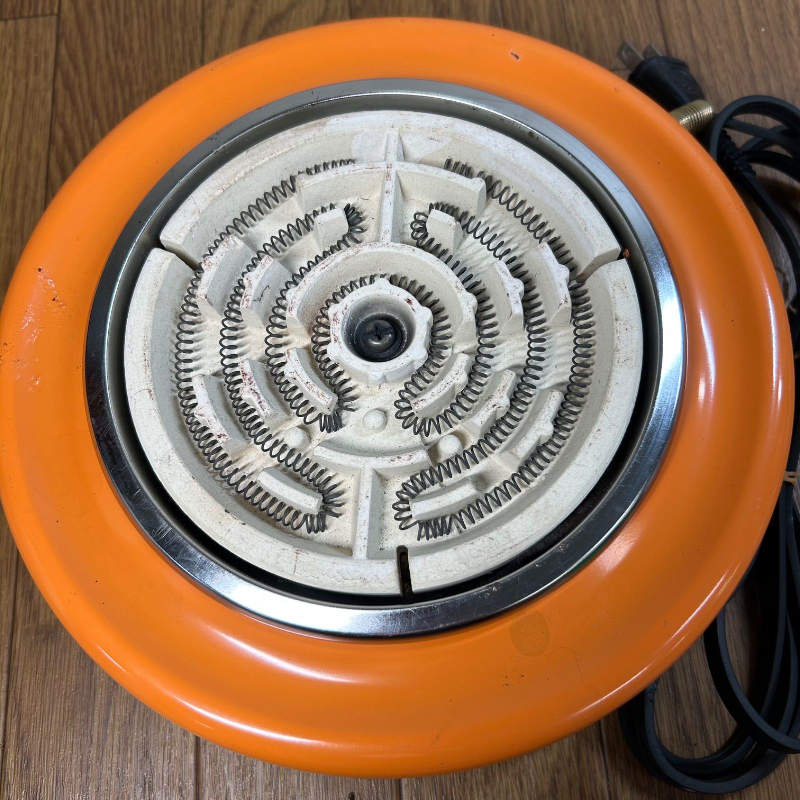 【ナショナル】電気コンロ【昭和レトロ】 NATIONAL ナショナル 電気コンロ 電熱器 松下電器産業 昭和