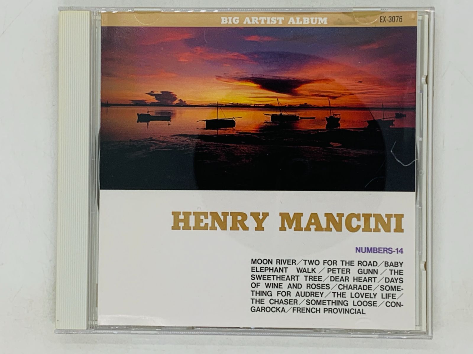 CD HENRY MANCINI MOON RIVER / BIG ARTIST ALBUM / ヘンリー・マンシーニ アルバム X31 ...