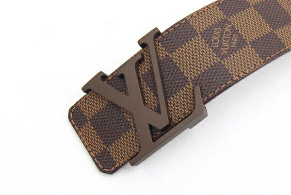 7*s様 Louis Vuitton ダミエパターン ベルト グレー　M9808 Louis Vuitton ダミエパターン ベルト グレー M9808 ルイヴィトン
