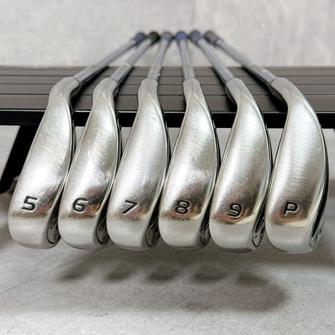 NIKE ナイキ スリングショット アイアンセット 6本 スチール フレックスR 男性 右利き M 898
