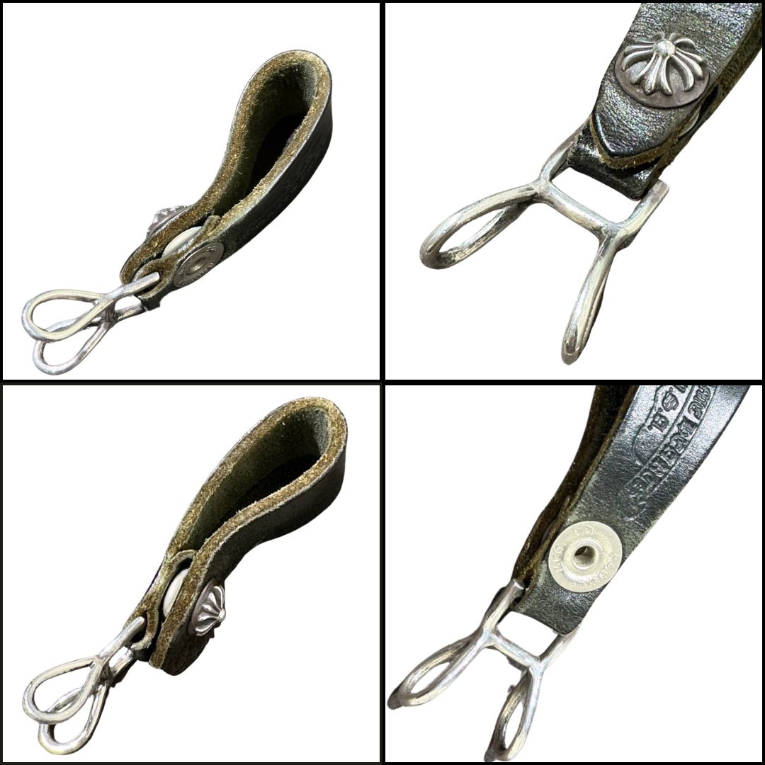 クロムハーツ Wベルトループ クロスボール キーリング クロムハーツW