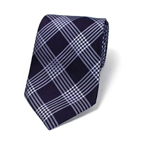 阪急百貨店 シルク ネクタイ 未使用 チェック 中古 Sランク Hankyu