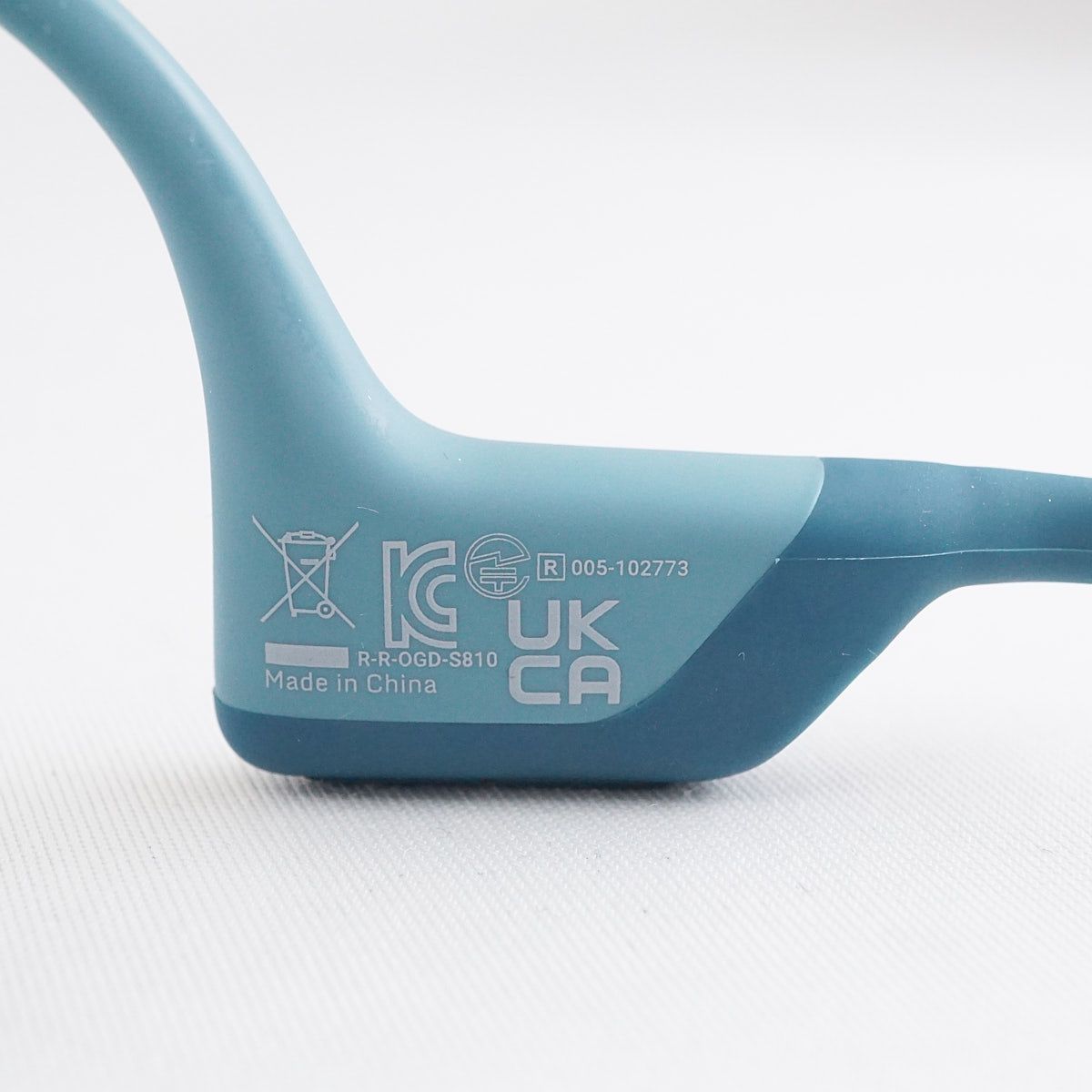 Shokz OPEN RUN PRO 骨伝導イヤホン USED美品 SKZ-EP-000009 ブルー