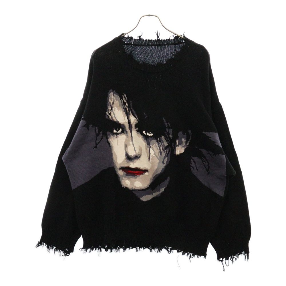 R13 アールサーティーン Robert Smith Oversized Sweater ロバートスミス オーバーサイズセーター ブラック R13WY009-Y023B R13 (アールサーティーン) Robert Smith Oversized Sweater ロバート