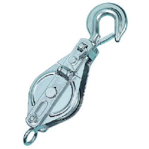ＨＨＨ ステンレス一車スナッチ フック型７５ｍｍ