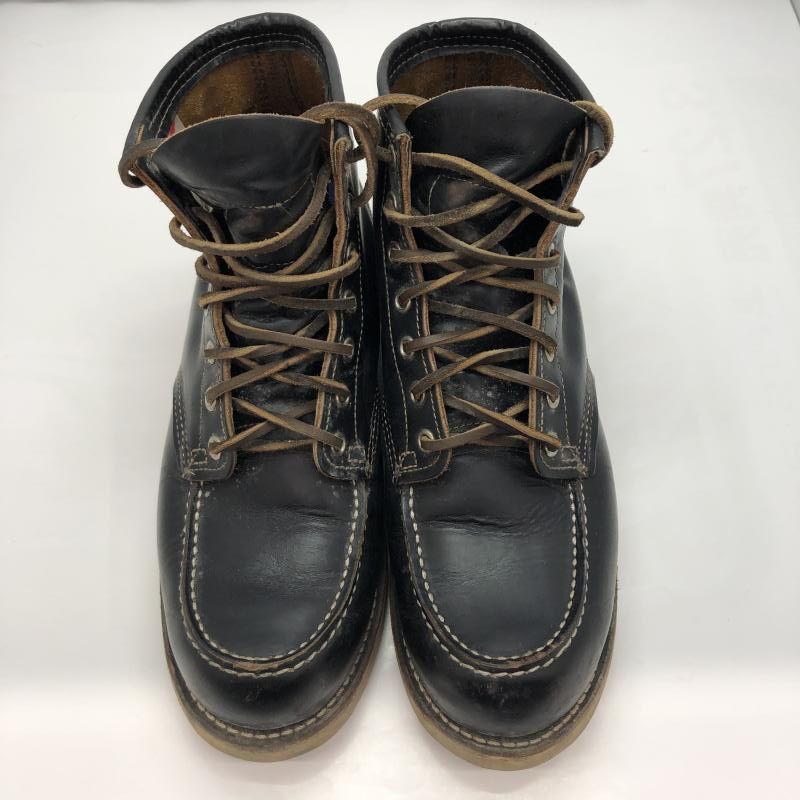 中古】RED WING IRISH SETTER 刺繍犬タグ 7ホール レザー