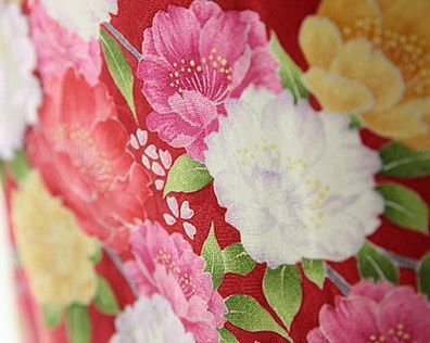 振袖 身長144-159cm 赤 re-029