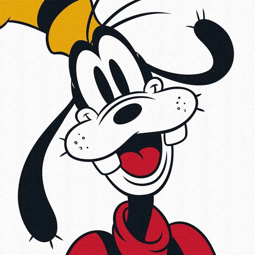 新品★グーフィー Goofy 油絵風 額縁 絵 絵画 木製 シック★ディズニー 新品☆グーフィー Goofy 油絵風 額縁 絵 絵画 木製 シック