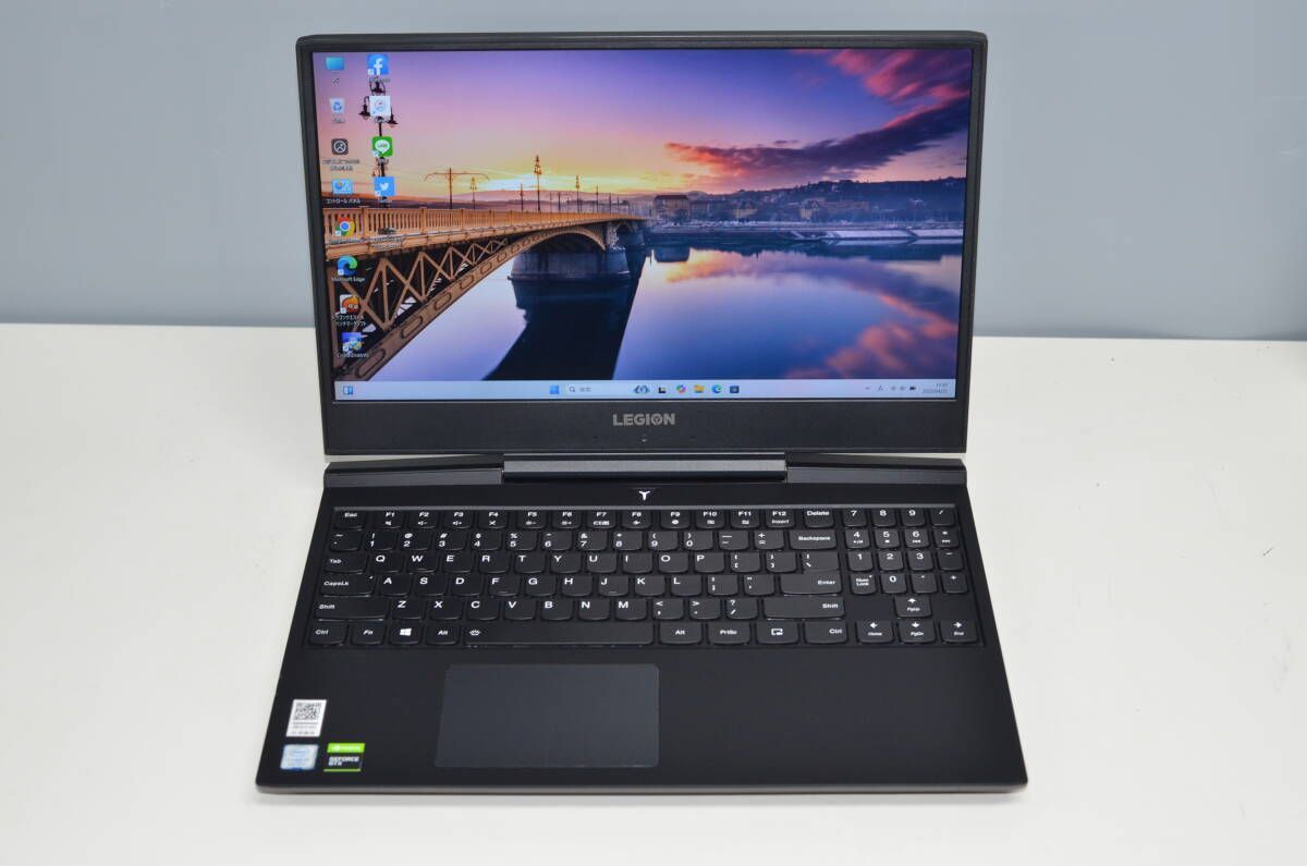 海外版 LENOVO ゲーミングノートLegion Y7000P 2019 Win11 第9世代 i7-9750H 大容量SSD1TB メモリー16GB GTX1660TI