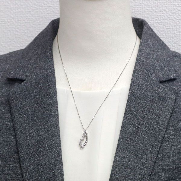 SALE PT天然ダイヤモンドペンダントネックレス 計0.41ct 人気 新品 GINZA TANAKA Pt ダイヤモンド ペンダントネックレス 0.41ct - メルカリ