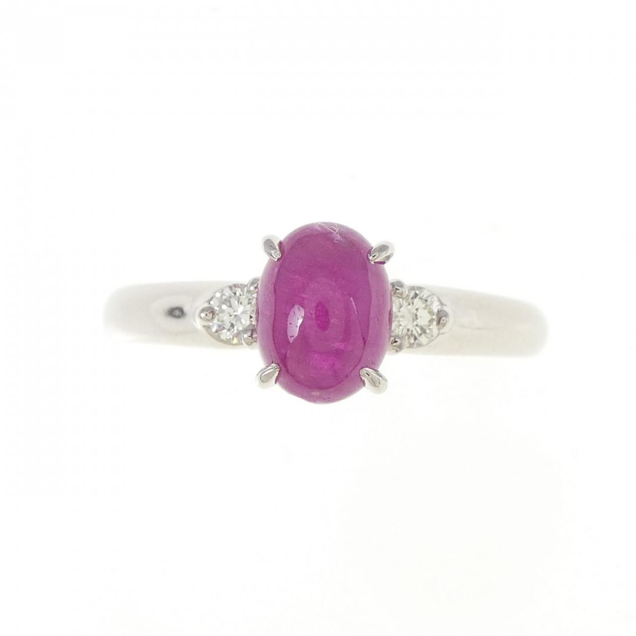 PT900 ルビー リング 1.48CT - メルカリ 
