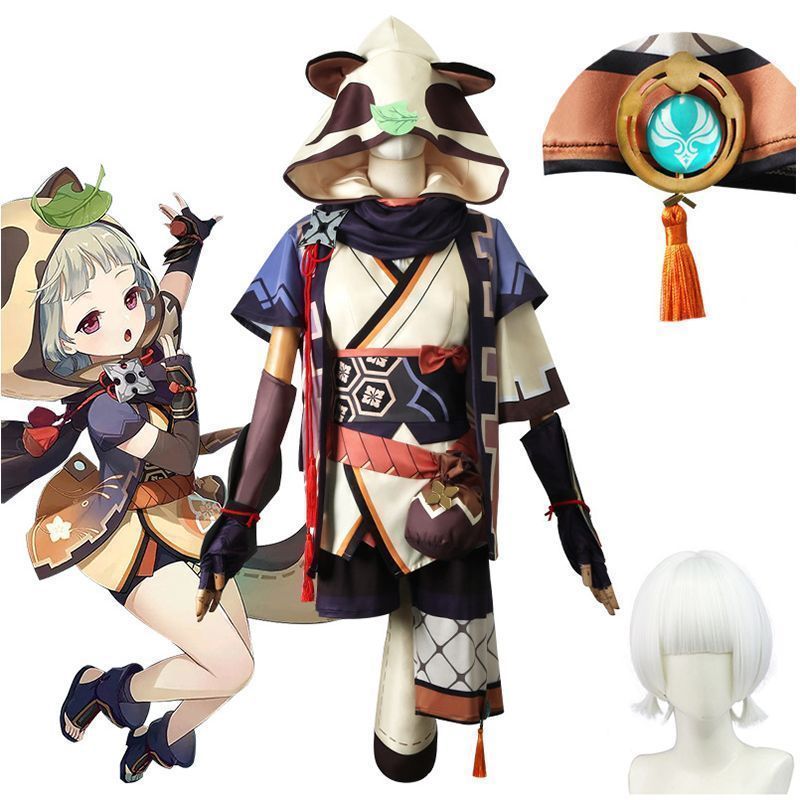 原神 早柚 Sayu コスプレ衣装 原神 げんしん ヒロイン さゆ コスプレ衣装 コスチューム ハロウィン クリスマス 制服 大人 子供 cosplay イベント ウイッグ付き kkknzy
