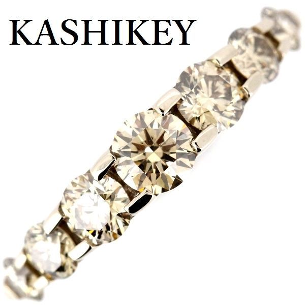 カシケイ ネイキッド ブラウン ダイヤモンド リング 1.00ct K18BG 11号