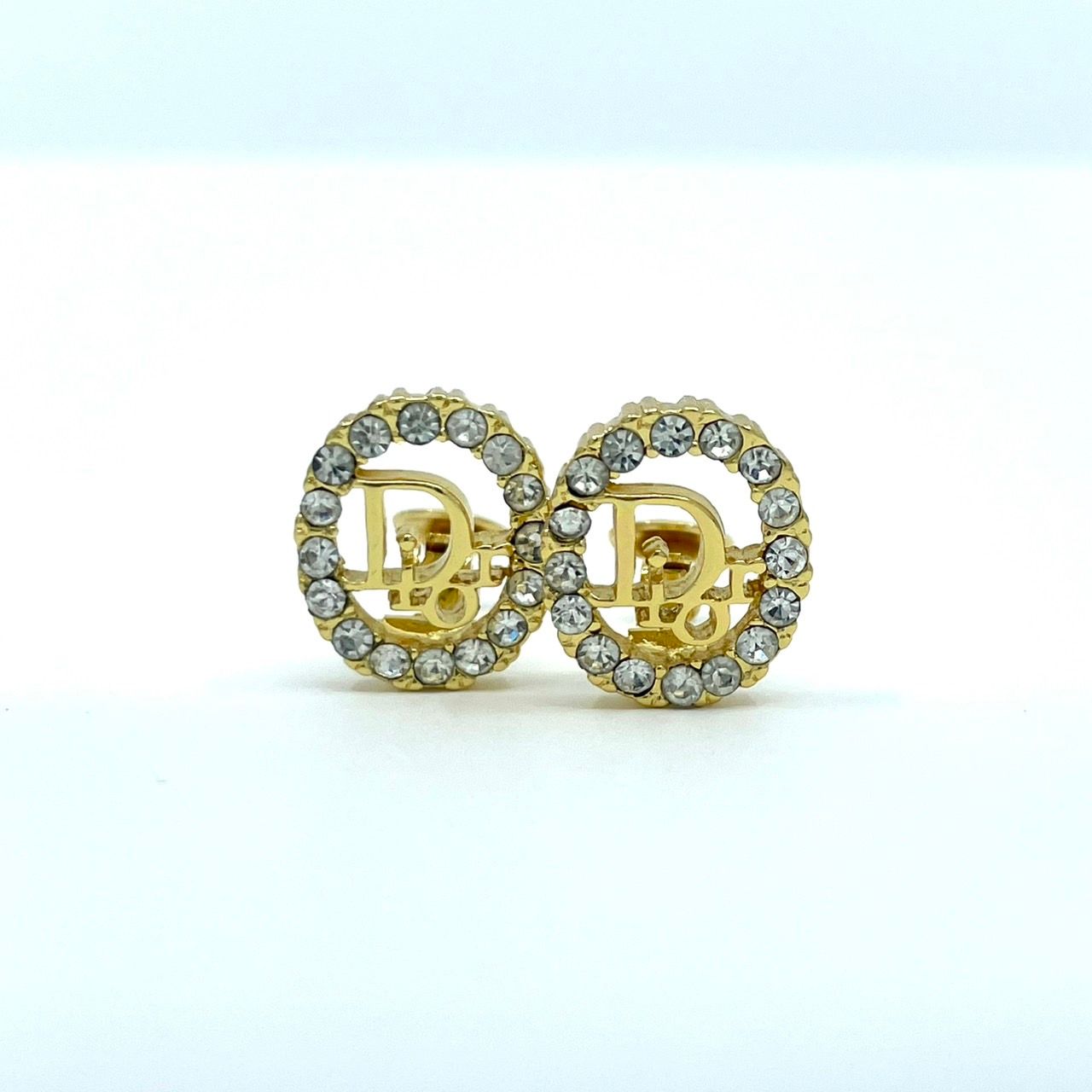 Dior ディオール ネックレス イヤリングサークル ゴールド ヴィンテージ クリスチャンディオール Christian Dior BIJOUX ネックレス