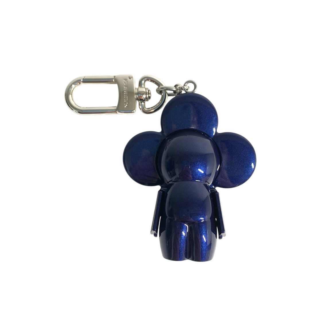 LOUIS VUITTON LV ルイヴィトン メタルキーホルダー ビジューサック ヴィヴィエンヌ M00483 ネイビー 店舗併売品 KON