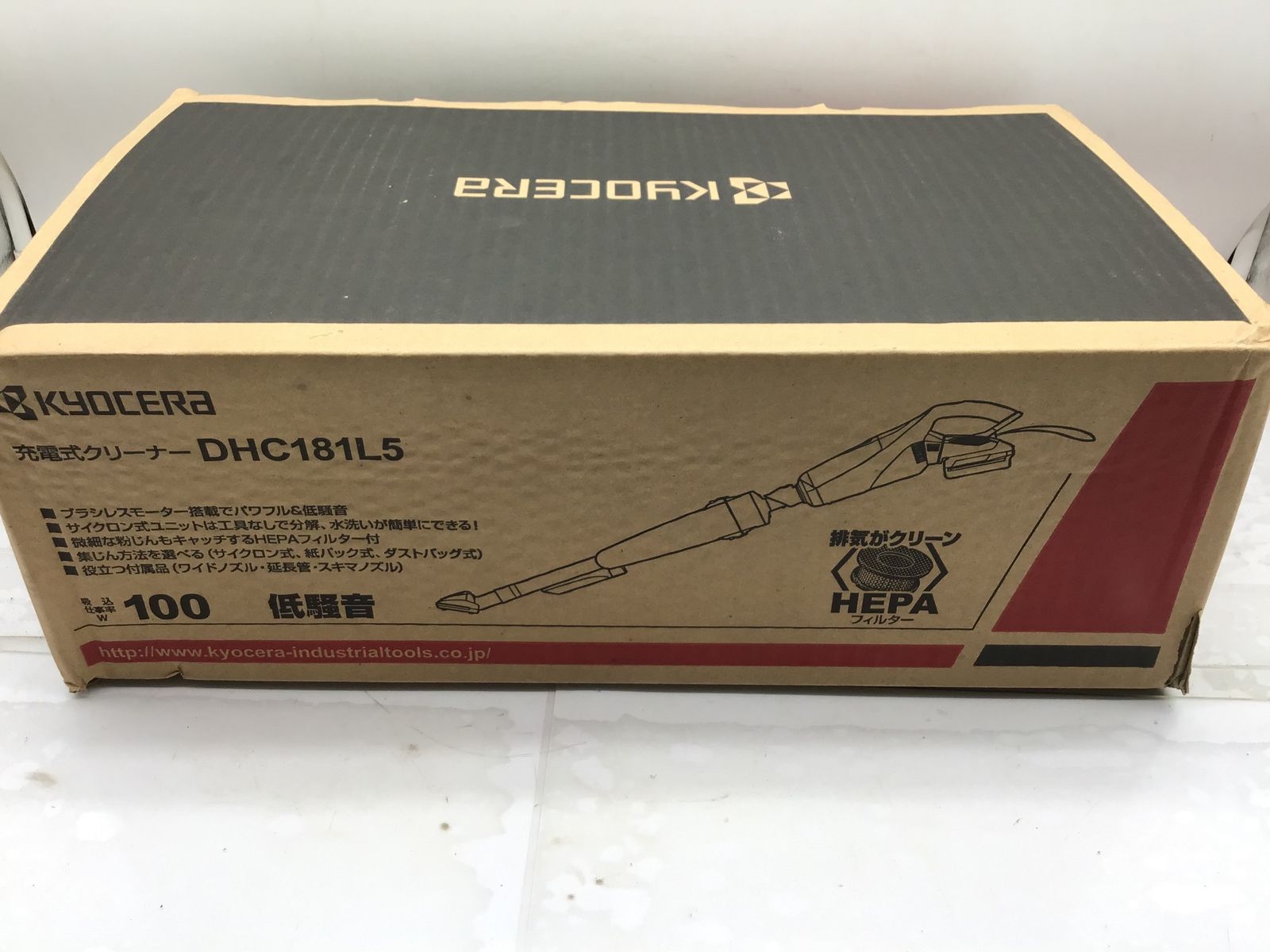 ♥ KYOCERA 充電式クリーナーDHC181L5 ITWIER6ZRVQS エコツール笠寺店 M02 WWW_KANDAIZUMI_COM