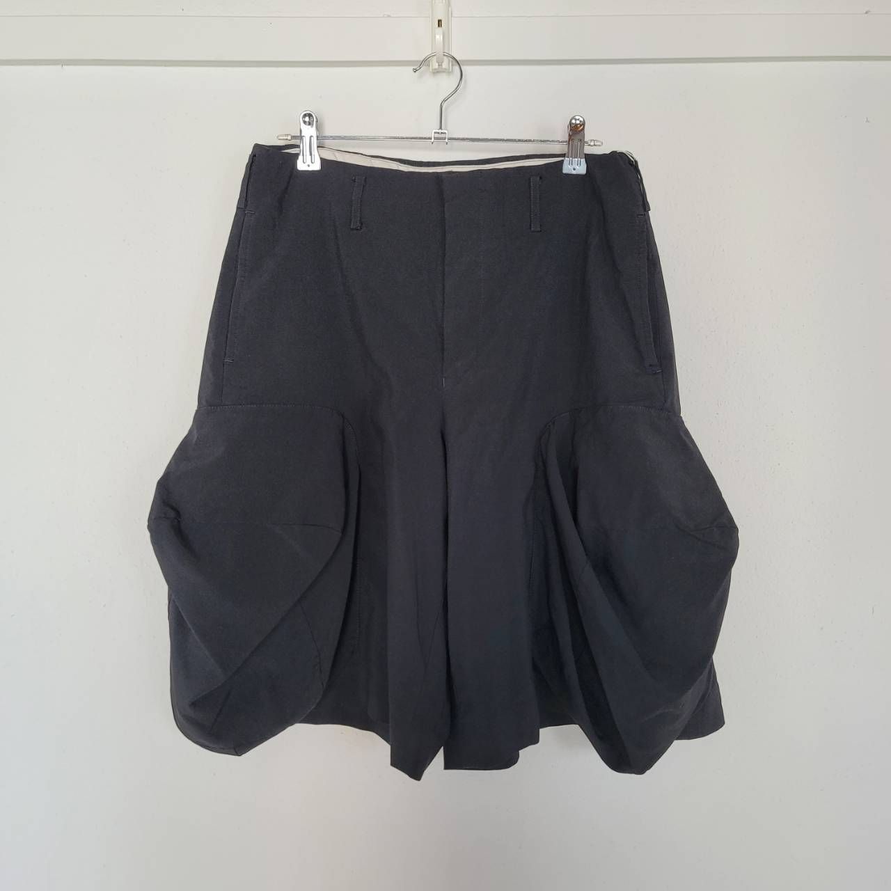 パパスPapas コットン裏チェックコーデュロイパンツ グレーL (K グレー