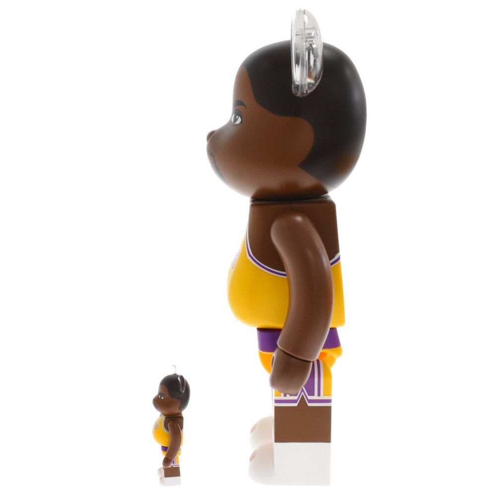 MEDICOM TOY (メディコムトイ) BE@RBRICK MAGIC JOHNSON LAKERS ベアブリック マジックジョンソン レイカーズ  フィギュア 人形 マルチ 100%/400% - メルカリ