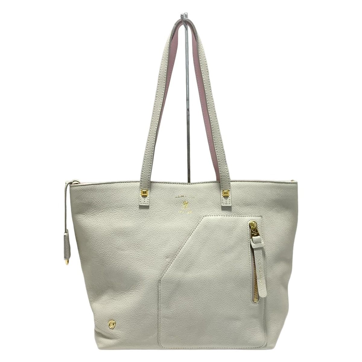 【希少☆美品】A.D.M.J.アクセソワドゥマドモアゼル バッグ ホワイト AccessoiresDeMademoiselle(ADMJ)(アクセソワ・ドゥ