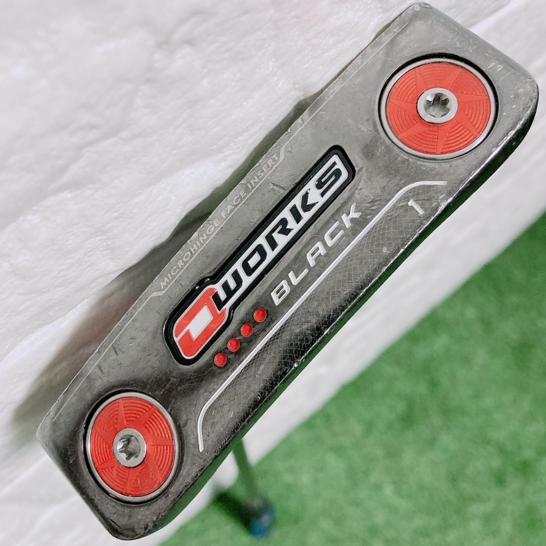 レフティ ゴルフクラブ パター Odyssey O WORKS BLACK