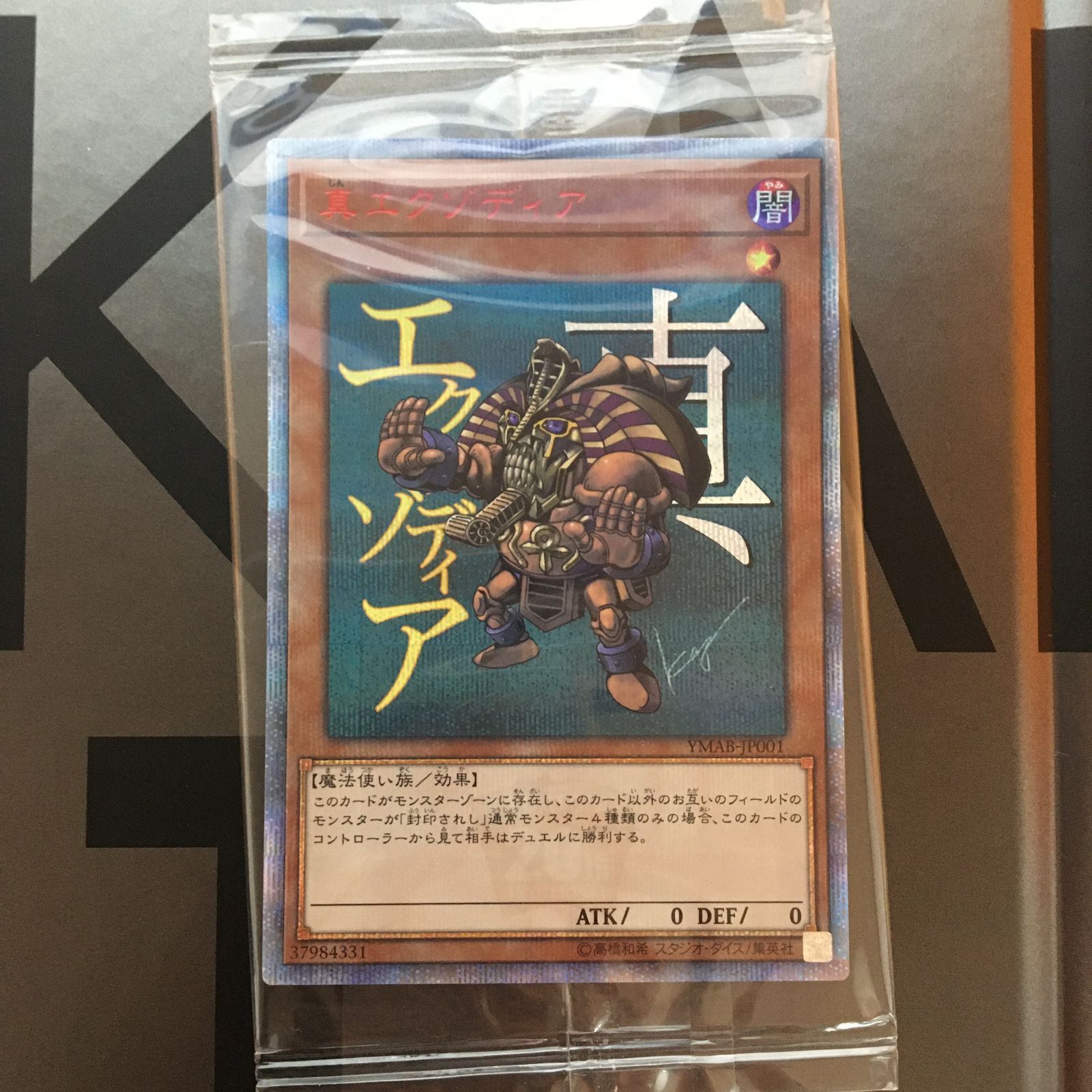 真エクゾディア　20th monster art box 遊戯王　モンスターアートボックス　カード未開封