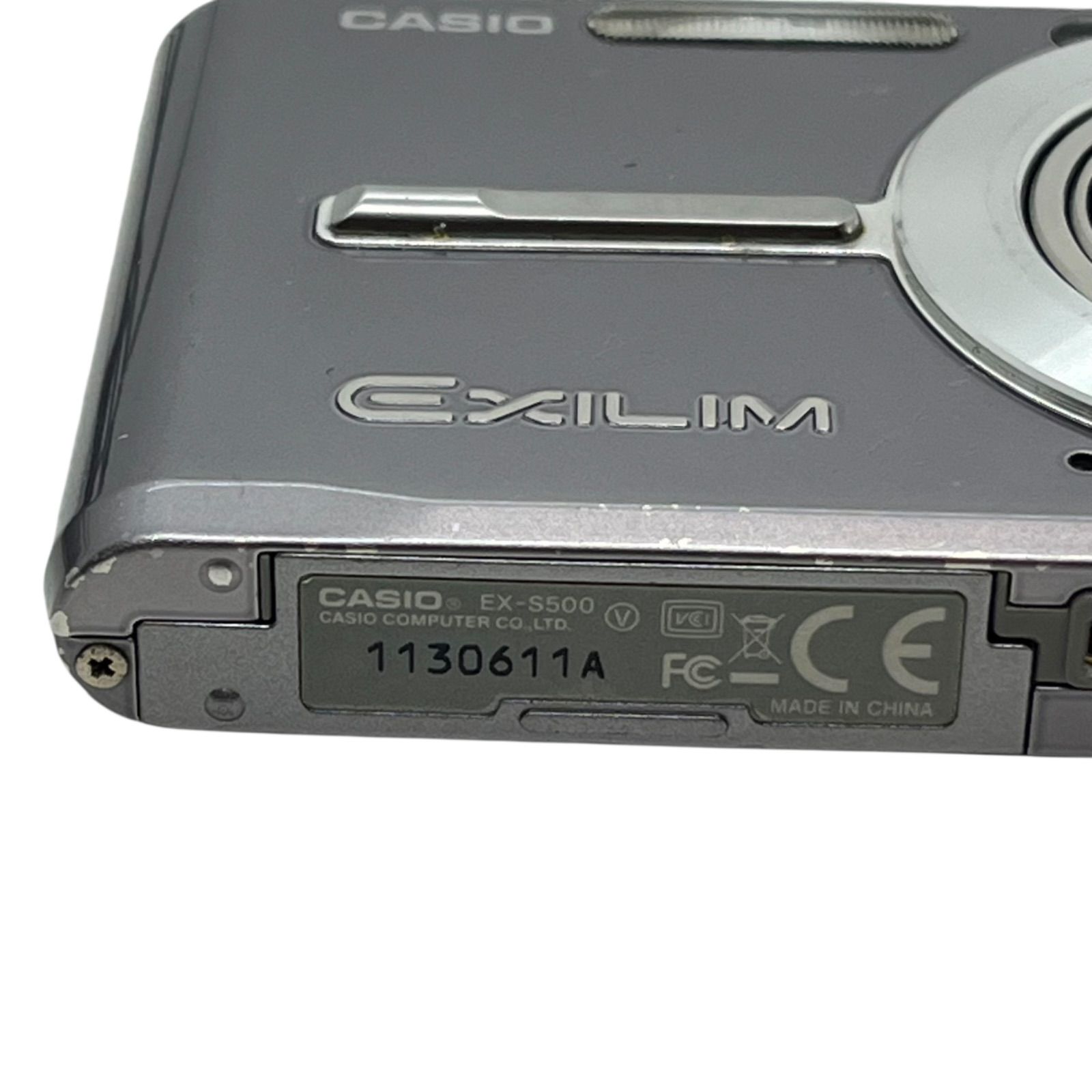 管33696】動作未確認☆CASIO カシオ EXILIM EX-S500 デジタル