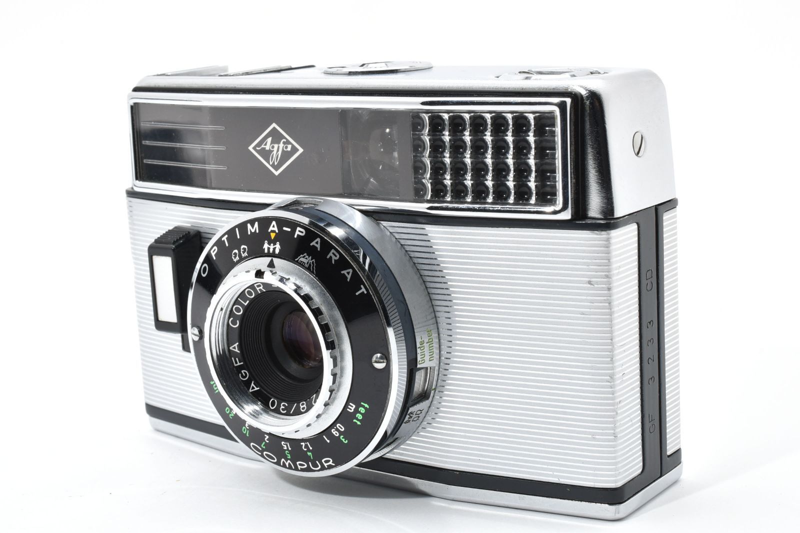 アグファ AGFA OPTIMA-PARAT COLOR-SOLINAR 30mm F2.8 シャッター 露出計OK 完動品 11P71A510032