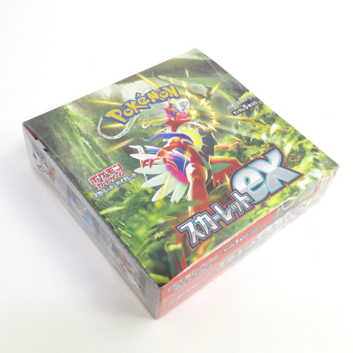 未開封】ポケモンカードゲーム スカーレット＆バイオレット 拡張パック スカーレットex 1ボックス/30パック入り - メルカリ