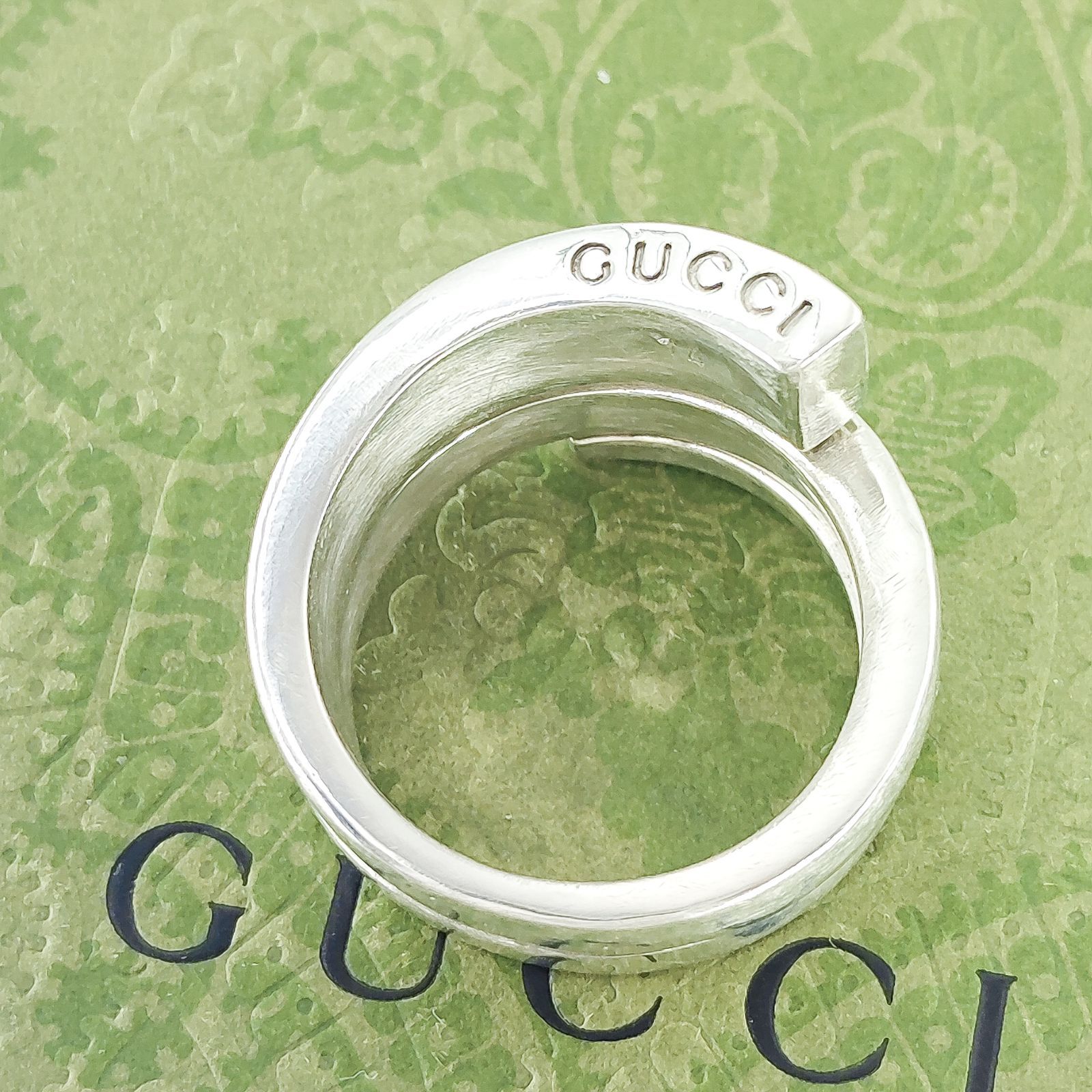 Gucci グッチ スパイラル スネーク リング 約13号 (内径17.2mm 