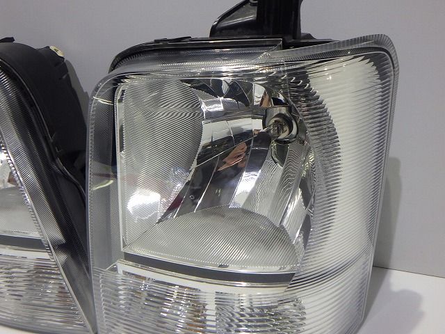 エブリィ ヘッドライト左右 ハロゲン DA64V レベ付 LE04H6129 G6129 コーティング スクラム クリッパー 250920083