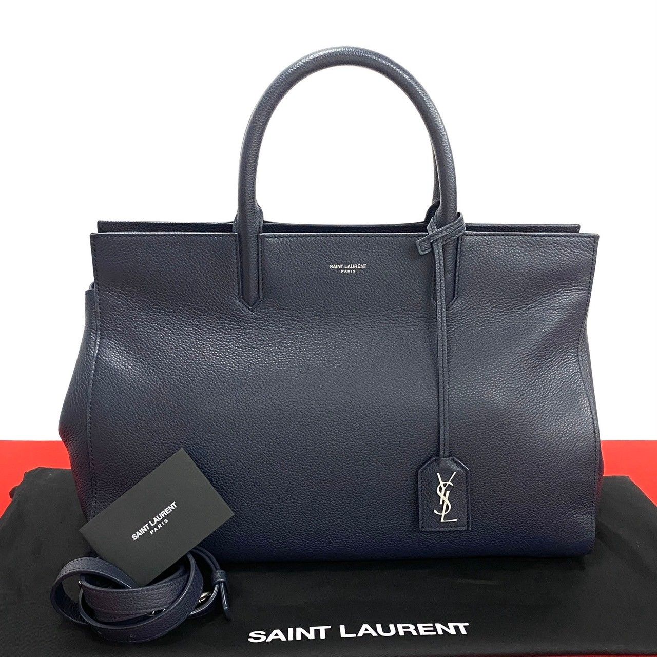 極 美品 袋付き SAINT LAURENT PARIS サンローランパリ カバ