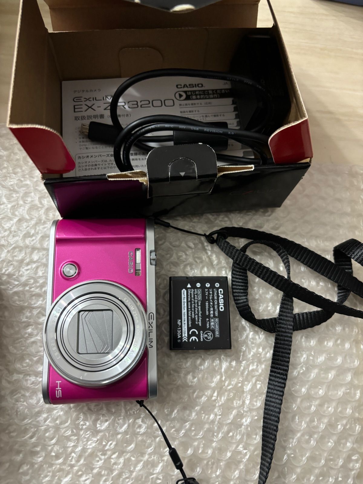 美品　CASIO EX-ZR3200 EXILIM コンパクトデジタルカメラ EX-ZR3200 | HIGH SPEED | デジタルカメラ | CASIO