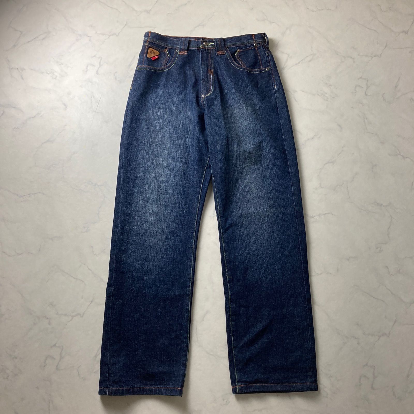 90s~ Akademiks アカデミクス ワイド バギー デニムパンツ