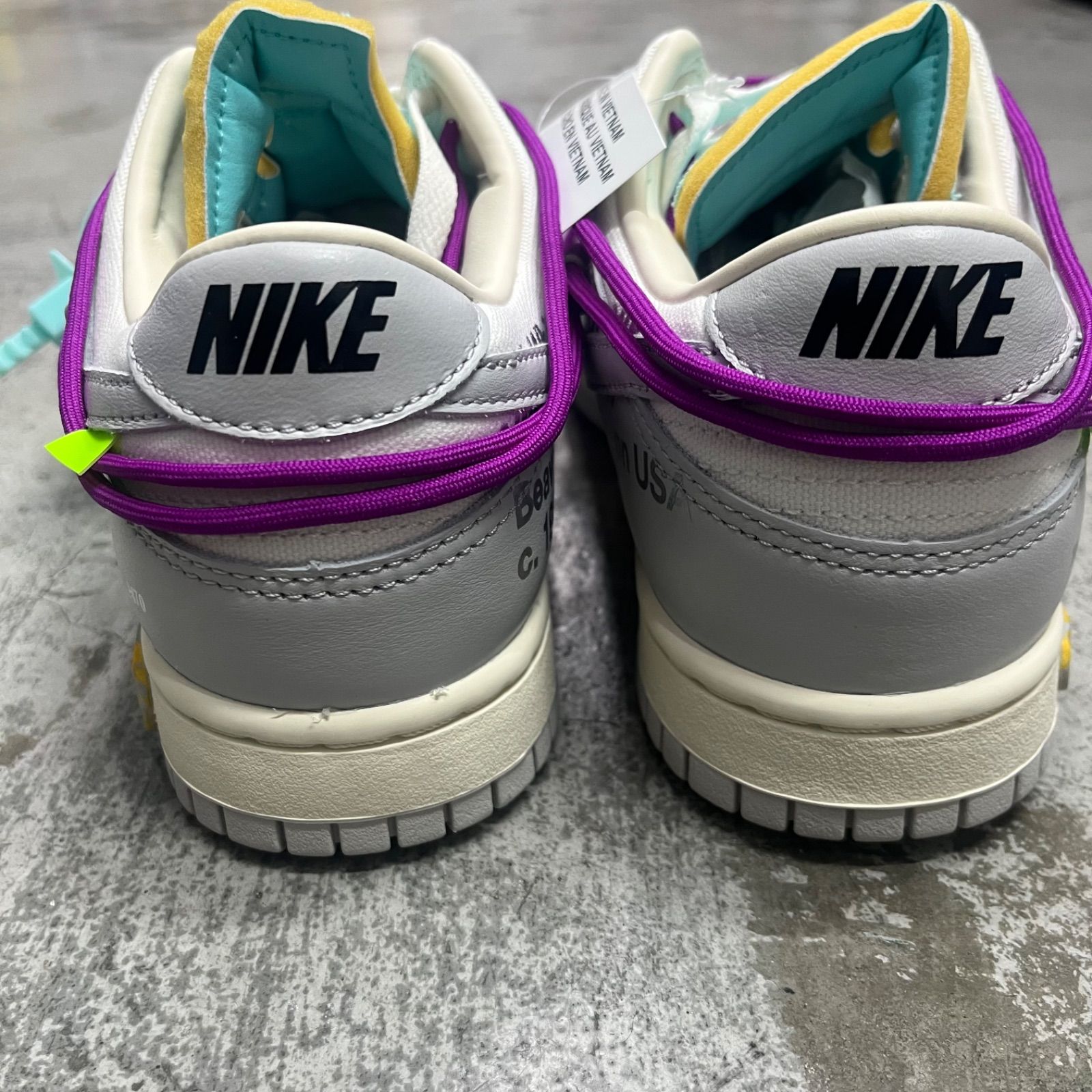 未使用品 OFF-WHITE NIKE DUNK LOW 1 OF 50 